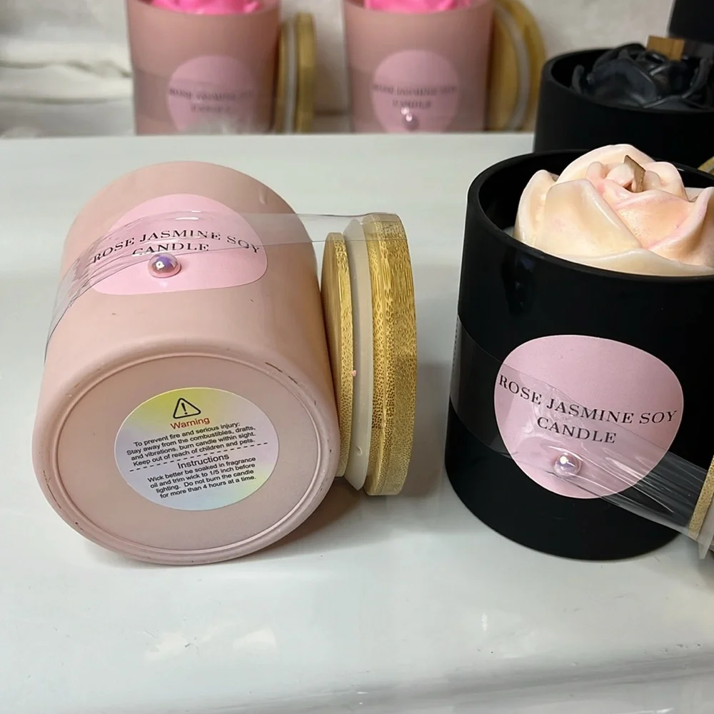 ROSE JASMINE SOY CANDLE